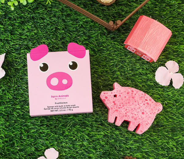 SPONGE FARM ANIMALS -  PEGGY PIG