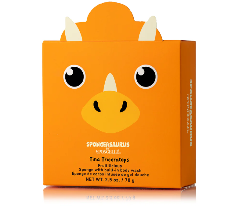 SPONGE ANIMALS  SPONGEASAURUS COLLECTION -  TINA TRICERATOPS