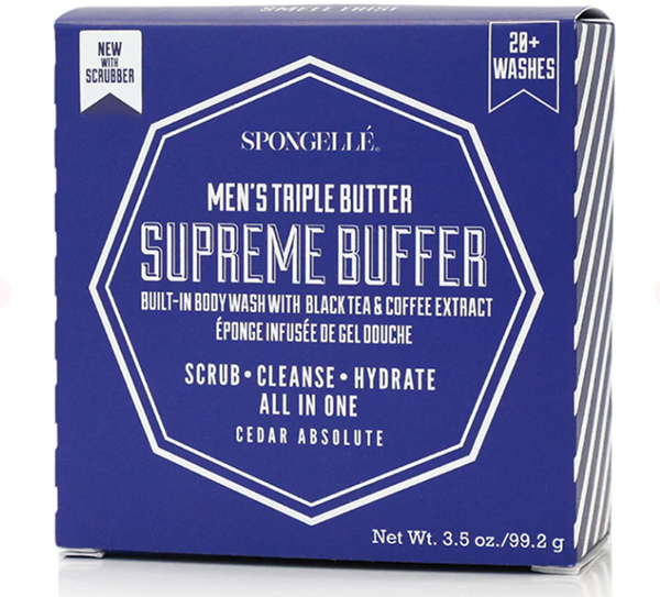 MEN'S SUPREME BUFFER  WITH BLACK SCRUBBER - CEDAR  ABSOLUTE