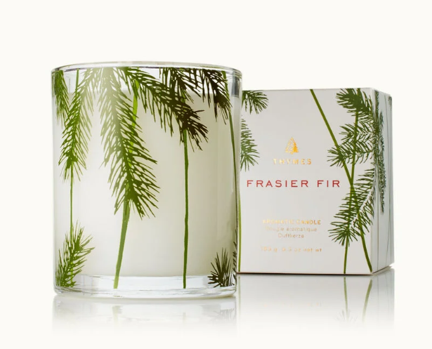 Frasier Fir Poured Candle - Pine Needle Design