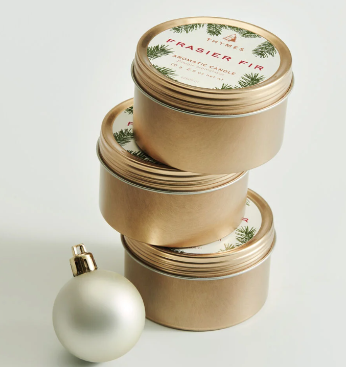 Frasier Fir Poured Candle - Travel Tin