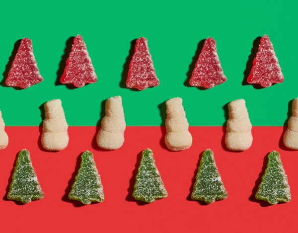 Gummi Holiday Snowman & Trees