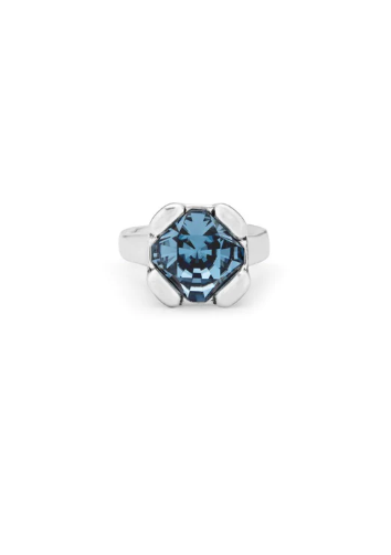 Rock n´ blue Silver Ring 12