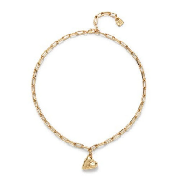 SER UNICO EXCLUSIVE Gold Heart Chain Necklace