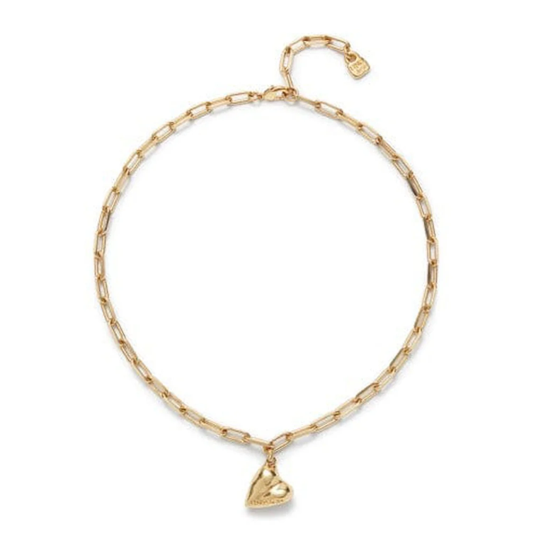 SER UNICO EXCLUSIVE Gold Heart Chain Necklace