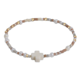 egirl Hope Unwritten Signature  Cross Bracelet - Say It Ain't Snow