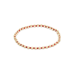 HOPE GRATEFUL BRACELET -  BRIGHT RED