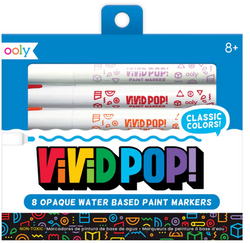 Vivid Pop!: Opaque Water-Based Paint Markers - Classic