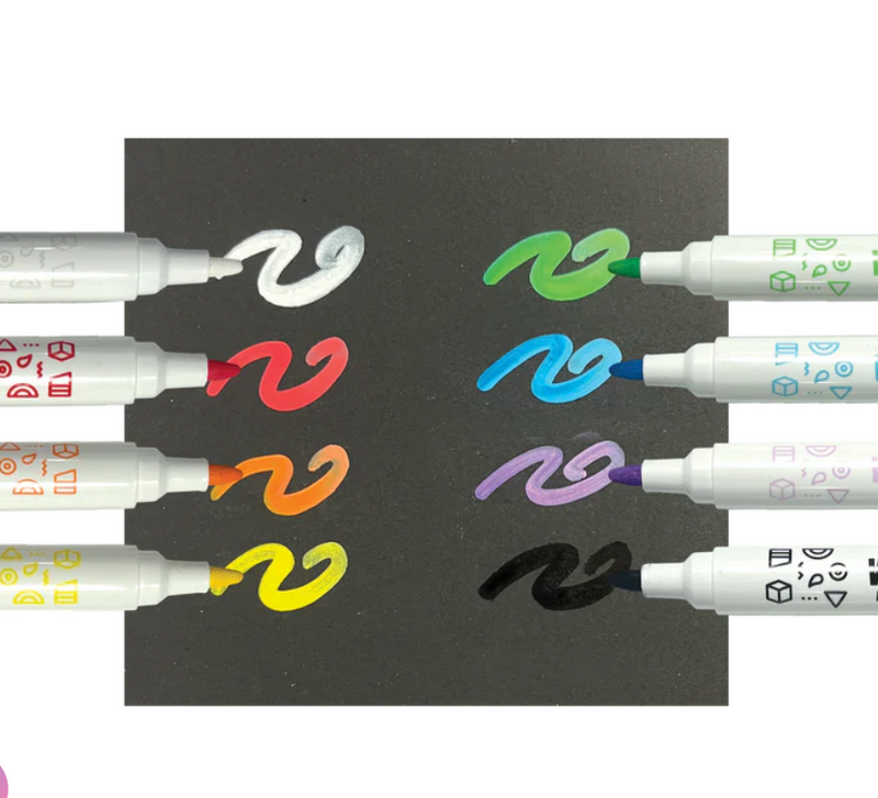 Vivid Pop!: Opaque Water-Based Paint Markers - Classic