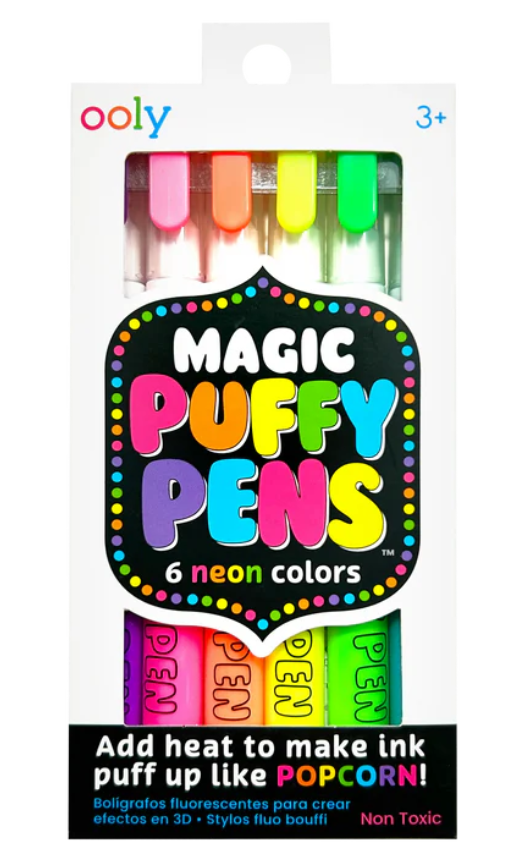 Magic Puffy Pens: Neon