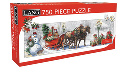 Sleigh Bells Ring 750 Panoramic Puzzle