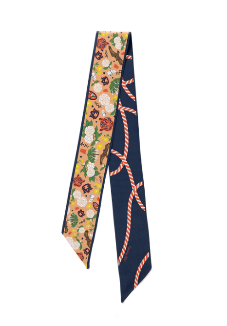 Auburn Tigers Skinny Scarf