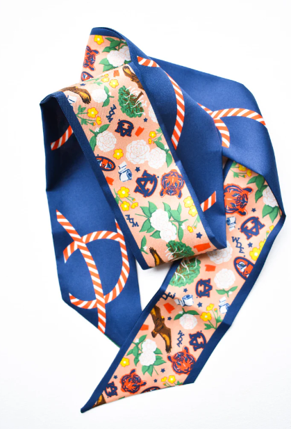 Auburn Tigers Skinny Scarf