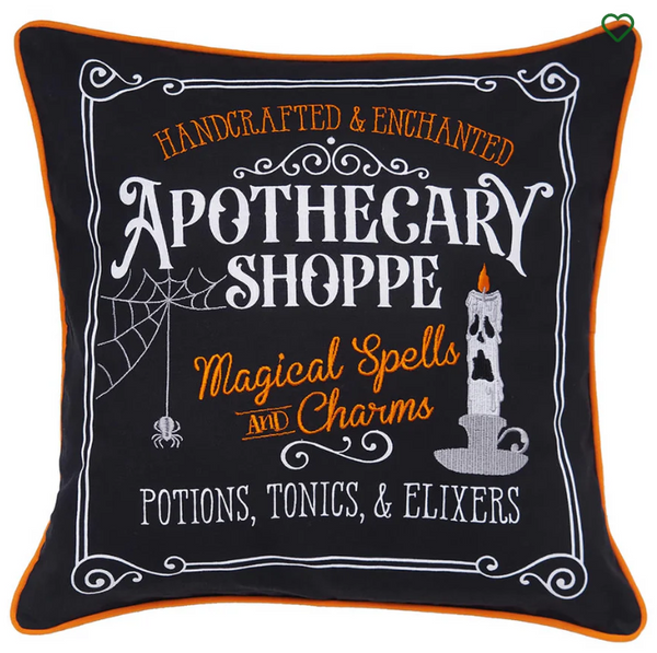 Apothecary Shoppe Pillow