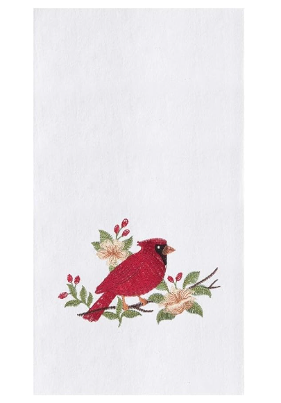 Cardinal Blossom Towel