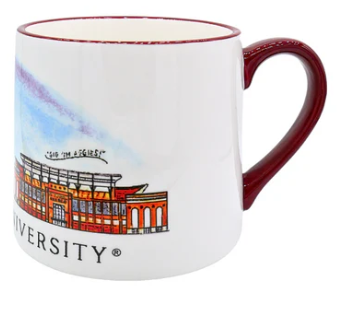 Texas A&M Skyline Ceramic Mug