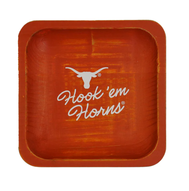 Texas Spirit Wood Trinket Tray