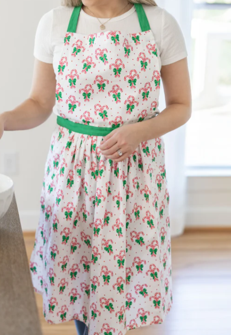 Candy Cane Adult Apron