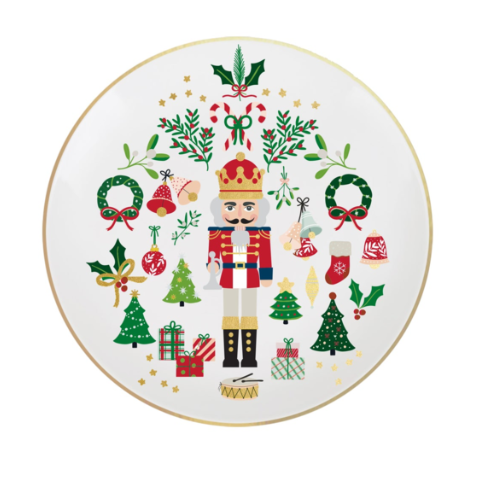 Nutcracker Trumpet Salad Plate