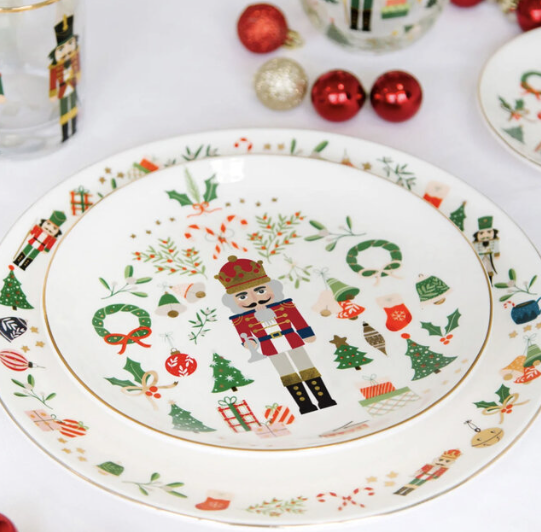 Nutcracker Trumpet Salad Plate