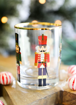 Nutcracker Lineup Cocktail Glass