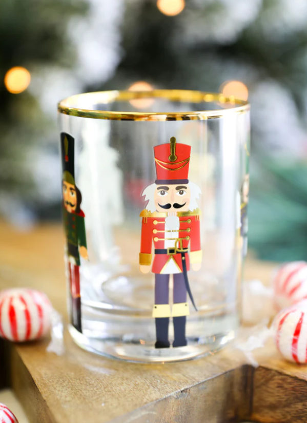 Nutcracker Lineup Cocktail Glass