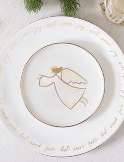 Gold Joy Appetizer Plate