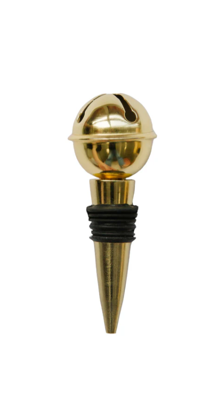 Jingle Bell Wine Stopper