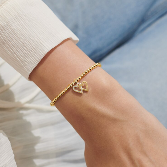 A Little HAPPY BIRTHDAY FRIEND Gold Bracelet