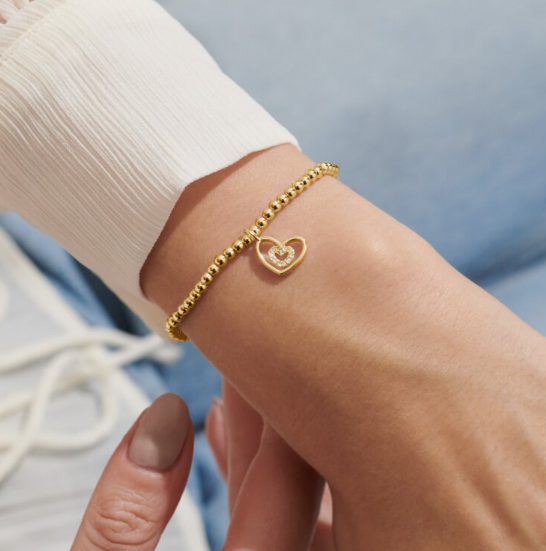 A Little HAPPY BIRTHDAY AUNT Gold Bracelet