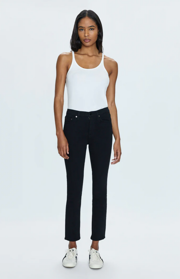 Madi High Rise Modern Slim - Noir