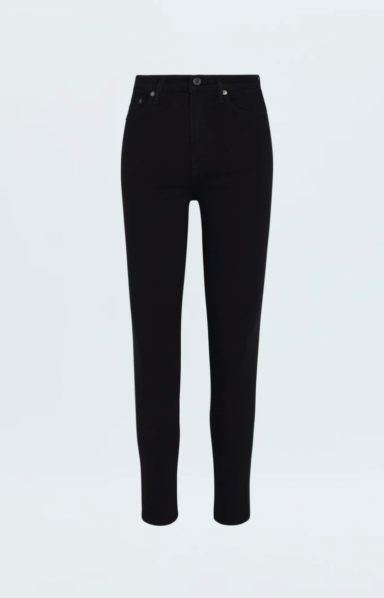 Madi High Rise Modern Slim - Noir