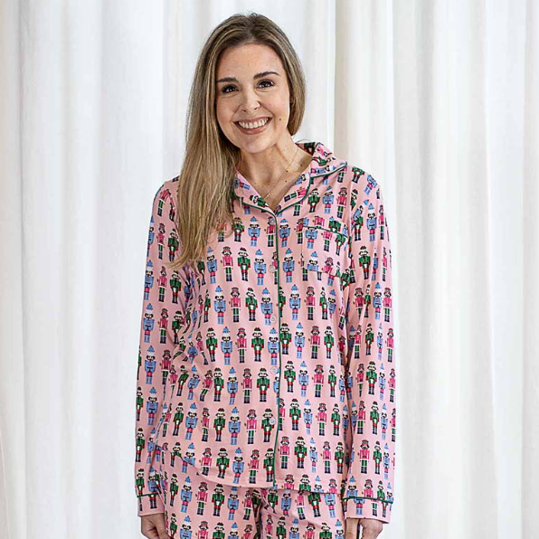 Nutcracker March Long Sleeve Shirt & Pants Pajama Set