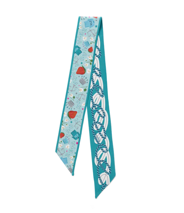 Zeta Tau Alpha Skinny Scarf