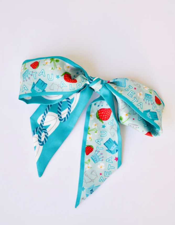 Zeta Tau Alpha Skinny Scarf