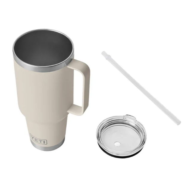 Rambler 42 oz Straw Mug - Cape Taupe