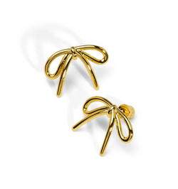 Small Bow Stud Earring