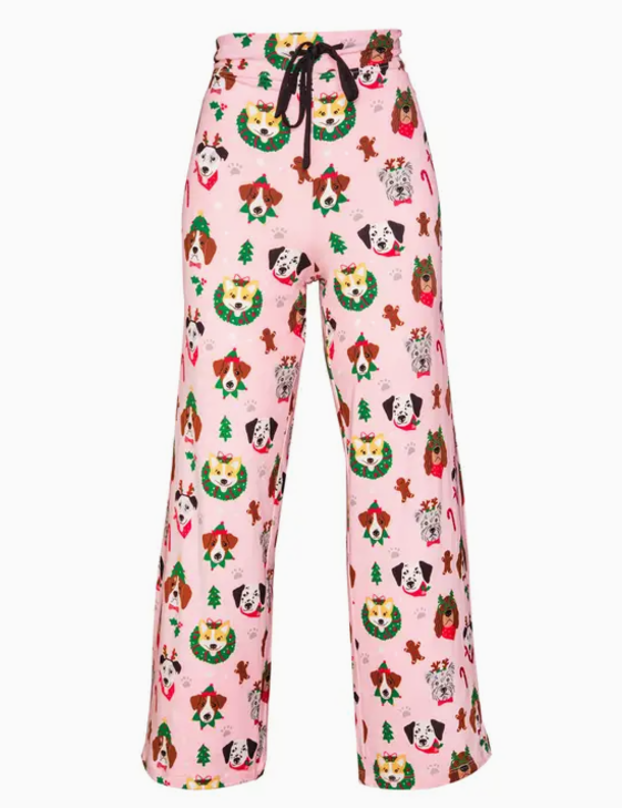 Santa Pups Pajama Pants