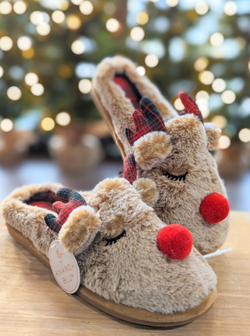 Reindeer Slippers