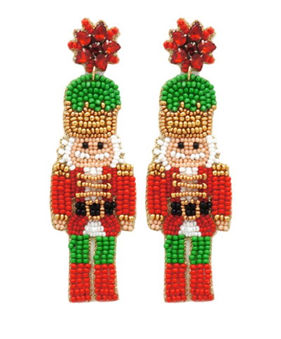 Nutcracker Drop Earrings