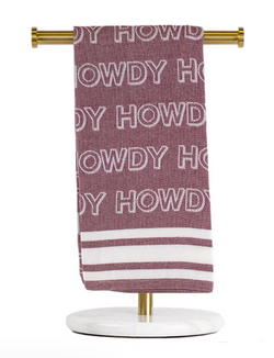 Howdy Jacquard Hand Towel