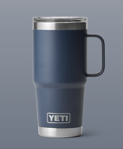 RAMBLER 20 OZ TRAVEL MUG NAVY