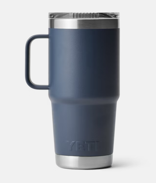 RAMBLER 20 OZ TRAVEL MUG NAVY