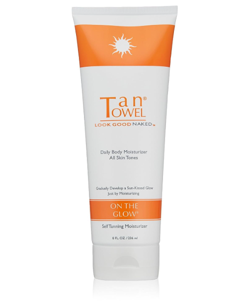 Tan Towel On The Glow Body - 8oz