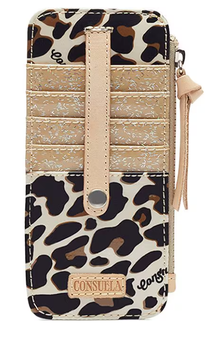 Card Organizer, Mona Brown Leopard