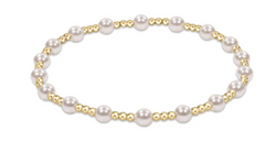 Enewton Extends - Classic Sincerity Pattern 4mm Bead Bracelet - Pearl