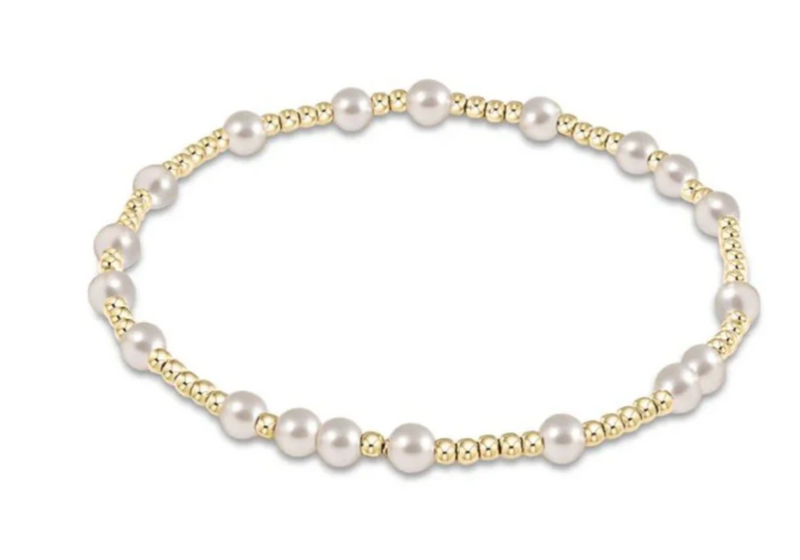 Enewton Extends - Hope Unwritten 4mm Bead Bracelet - Pearl