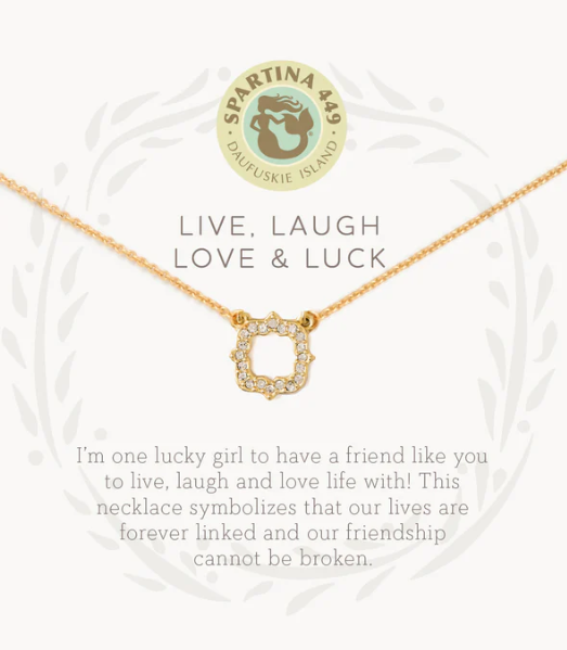 Sea La Vie Necklace - Lucky One / Quatrefoil