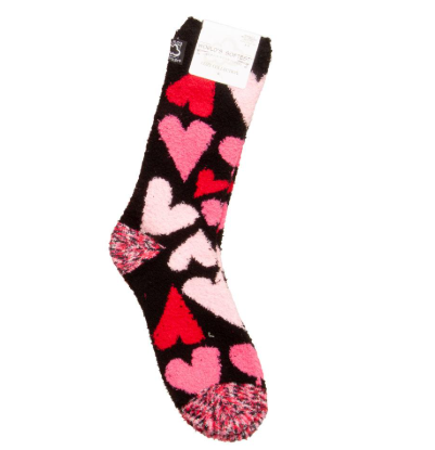 Black Hearts Sock