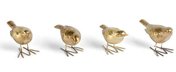 Antique Gold Birds